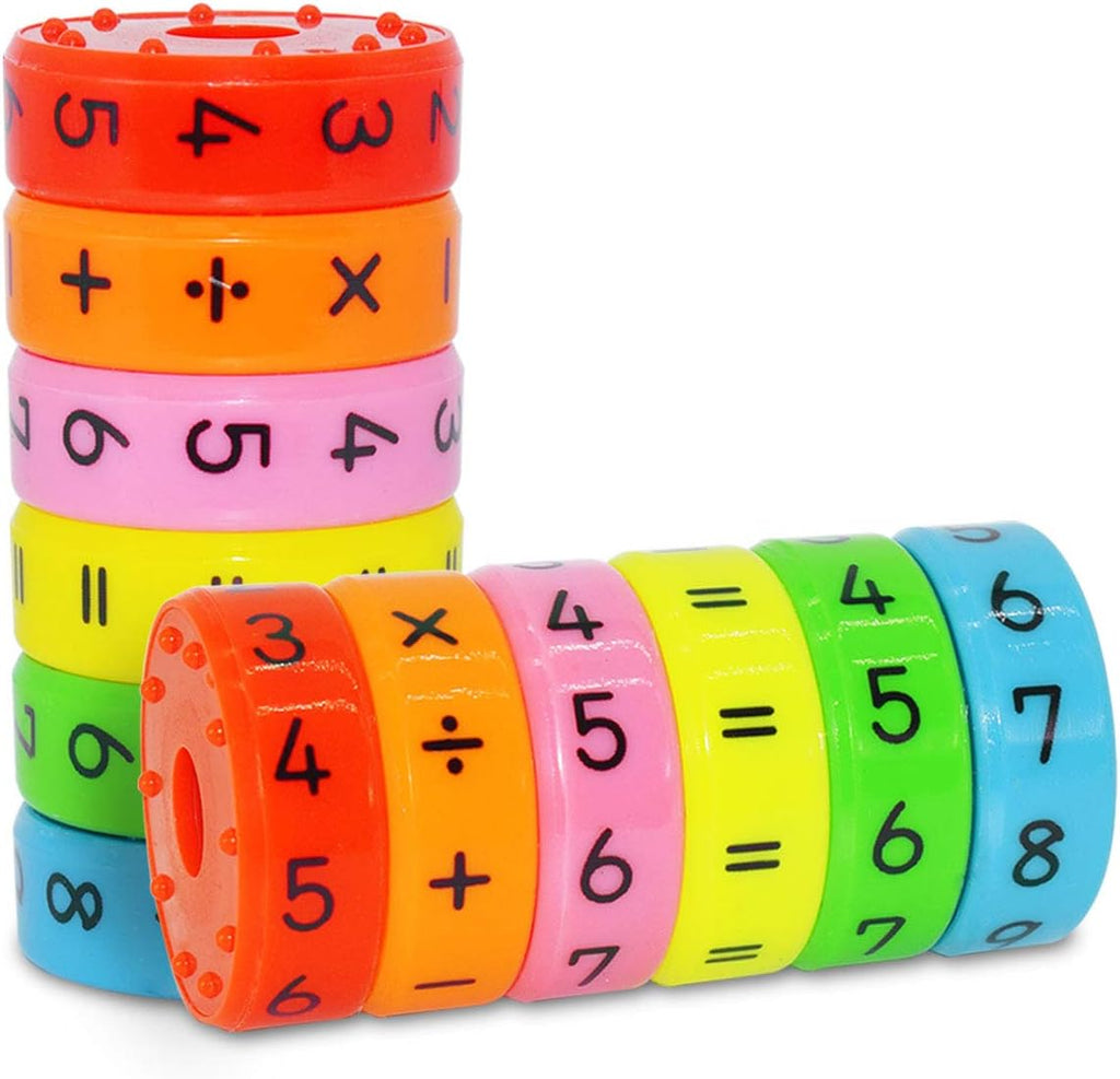 Magnetic Math Wheel Educational Toy